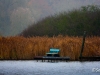 Le banc bleu