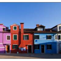 Maisons colorées