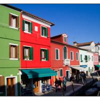 Maisons colorées