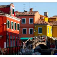 Maisons colorées