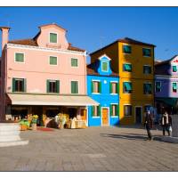 Maisons colorées