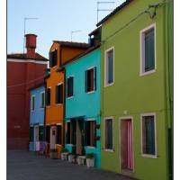 Maisons colorées
