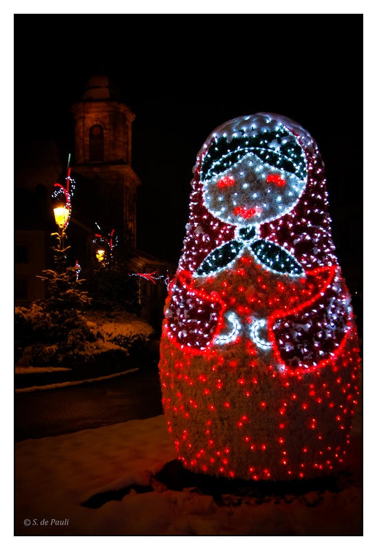 Saint-Avold enneigé