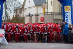Course des pères Noël