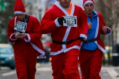 Course des pères Noël