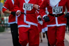 Course des pères Noël