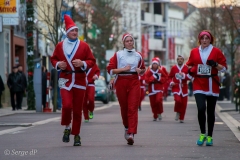 Course des pères Noël
